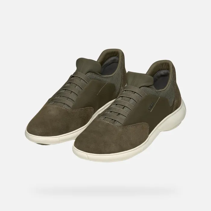 Geox Sneakers NEBULA 20 MAN Military Low Top Sneakers Military 8211 Man
