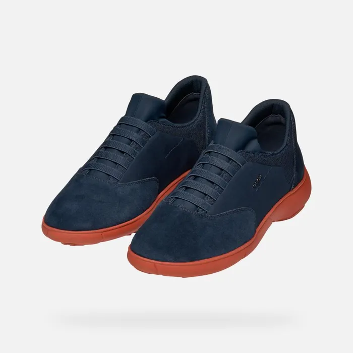 Geox Sneakers NEBULA 20 MAN NavyBrick Low Top Sneakers Navybrick 8211 Man