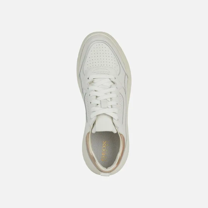 Geox Sneakers NEBULA 20 X Women039s White Platform Trainers Geox White 8211 Woman