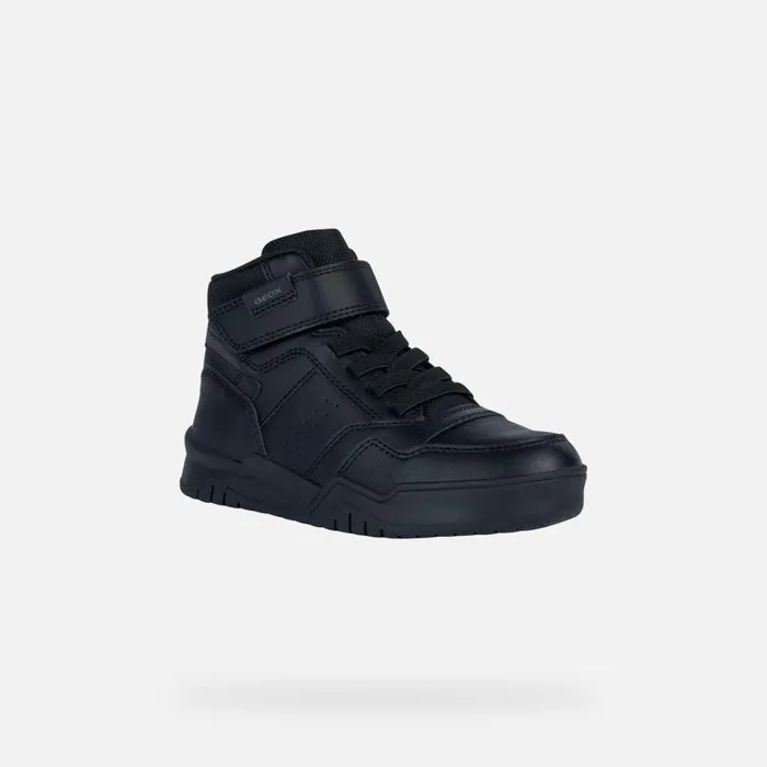 Geox Sneakers PERTH F High Top Sneakers Black Junior Boy Geox Black 8211 Kids