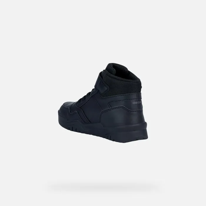 Geox Sneakers PERTH F High Top Sneakers Black Junior Boy Geox Black 8211 Kids