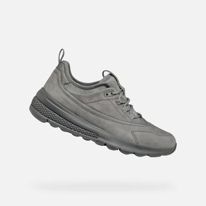 Geox Sneakers SPHERICA ACTIF MAN Dark Grey Low Top Sneakers Dark Grey 8211 Man Geox Sneakers SPHERICA ACTIF MAN Dark Grey Low Top Sneakers Dark Grey 8211 Man