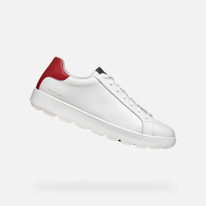 Geox Sneakers SPHERICA ECUB1 MAN WhiteNavyRed Low Top Sneakers Whitenavyred 8211 Man Geox Sneakers SPHERICA ECUB1 MAN WhiteNavyRed Low Top Sneakers Whitenavyred 8211 Man