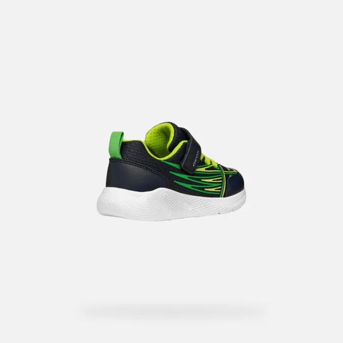 Geox Sneakers SPRINTYE BOY NavyLime Low Top Sneakers Navylime 8211 Kids