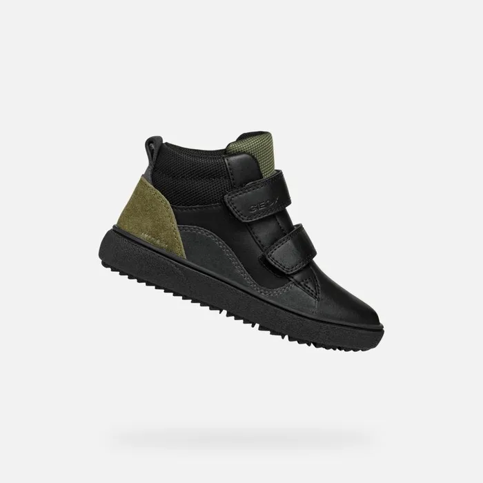Geox Sneakers THELEVEN ABX BOY BlackDark Grey Waterproof Trainers Blackdark Grey 8211 Kids Geox Sneakers THELEVEN ABX BOY BlackDark Grey Waterproof Trainers Blackdark Grey 8211 Kids
