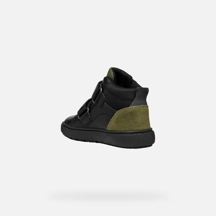 Geox Sneakers THELEVEN ABX BOY BlackDark Grey Waterproof Trainers Blackdark Grey 8211 Kids