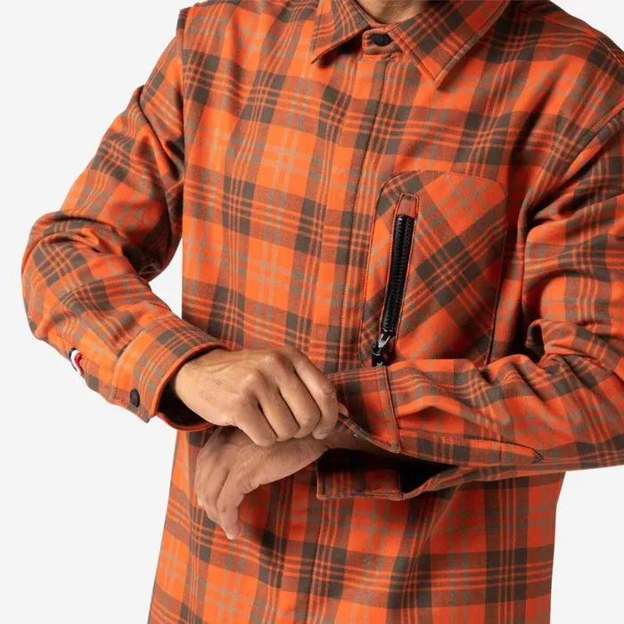 Herren Polos Und TShirts Rossignol Flanellhemd Fr Herren Tan