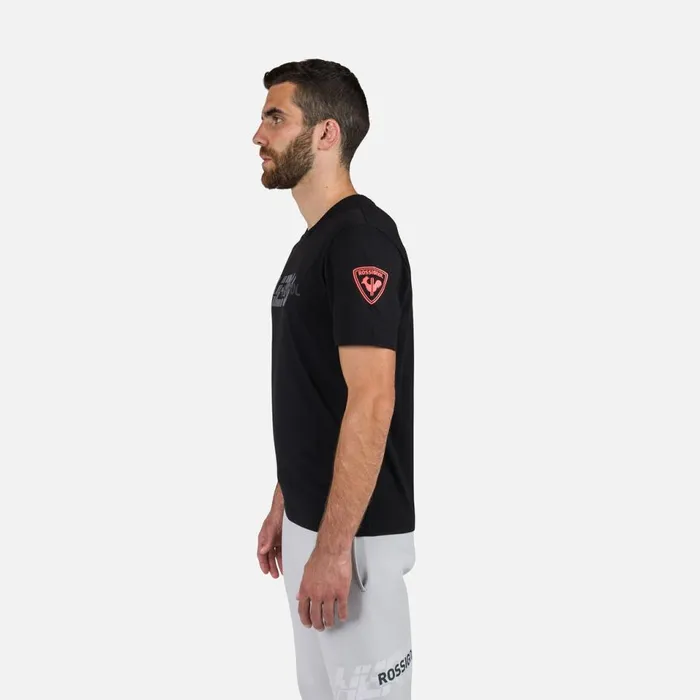 Herren Polos Und TShirts Rossignol HerrenTShirt Mit Grafik Hero Black200