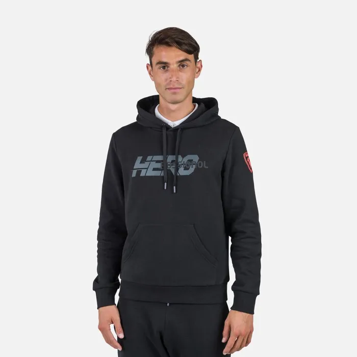 Herren Sweatshirts Und Pullover Rossignol Herrenkapuzenpullover Hero Black200
