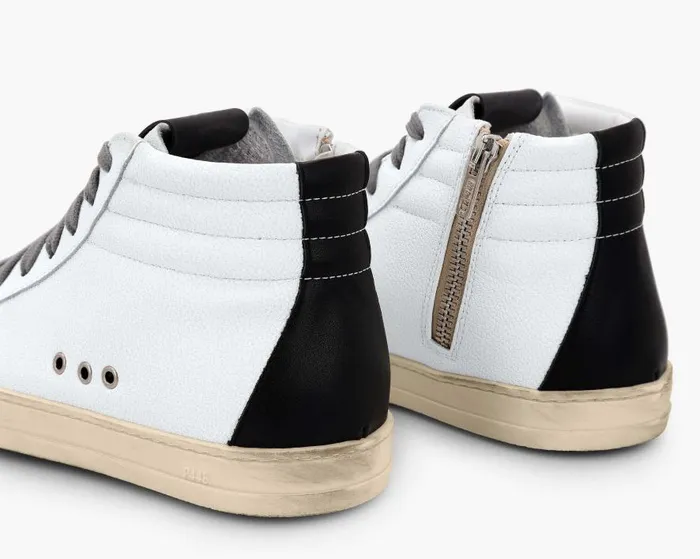 High Tops Womens P448 Skate Recycled WhiteBlack High Tops Womens P448 Skate Recycled WhiteBlack