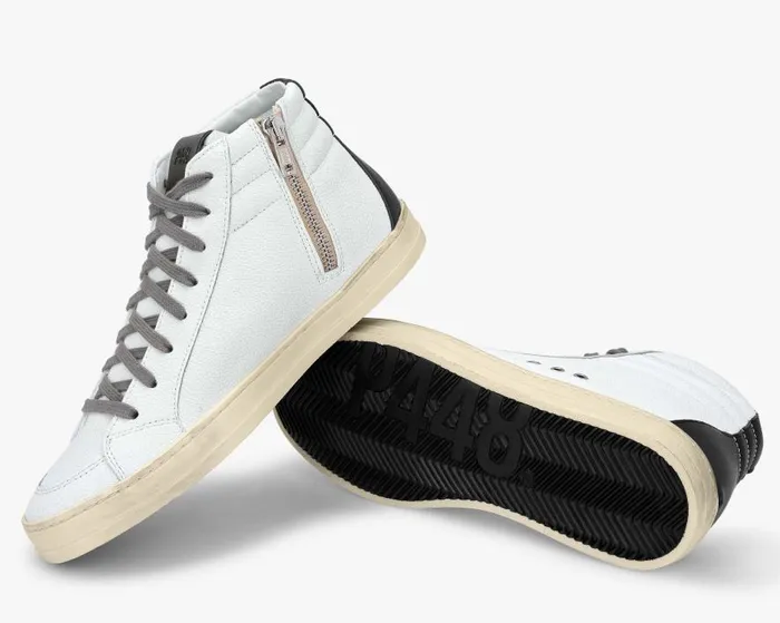 High Tops Womens P448 Skate Recycled WhiteBlack High Tops Womens P448 Skate Recycled WhiteBlack