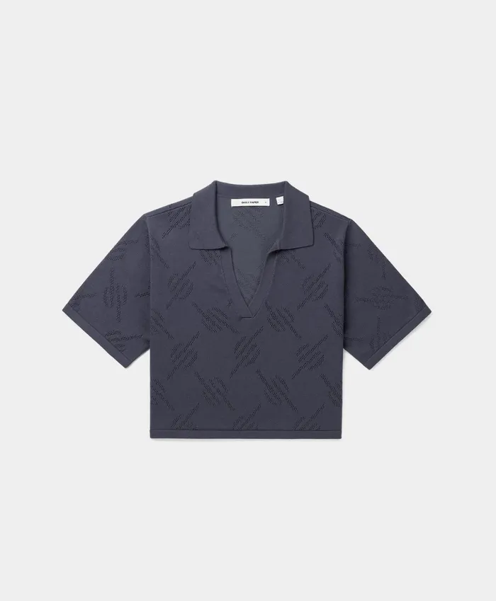 Iron Grey Repatty Shirt Women Daily Paper Shirts