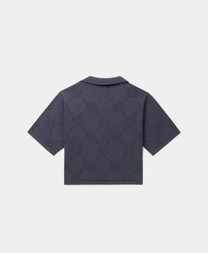 Iron Grey Repatty Shirt Women Daily Paper Shirts