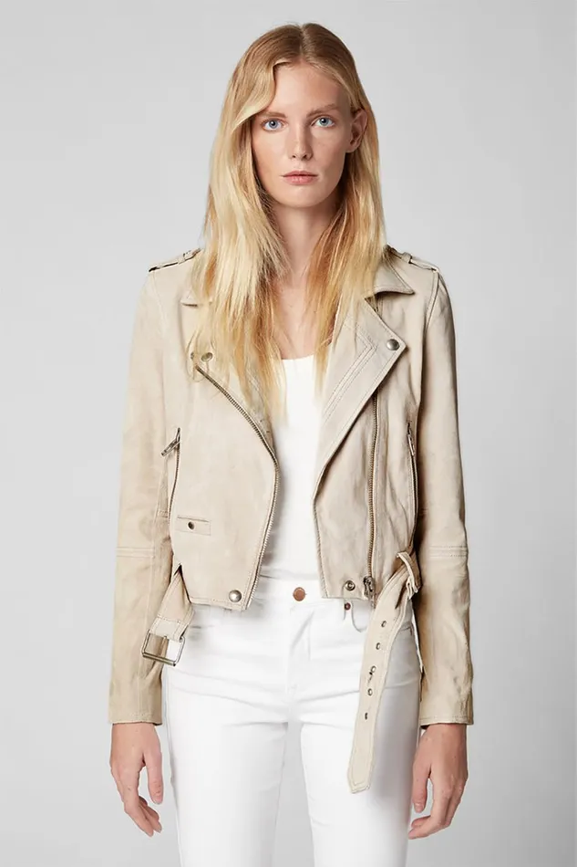 Jackets Women Blank Nyc White Sand Jacket