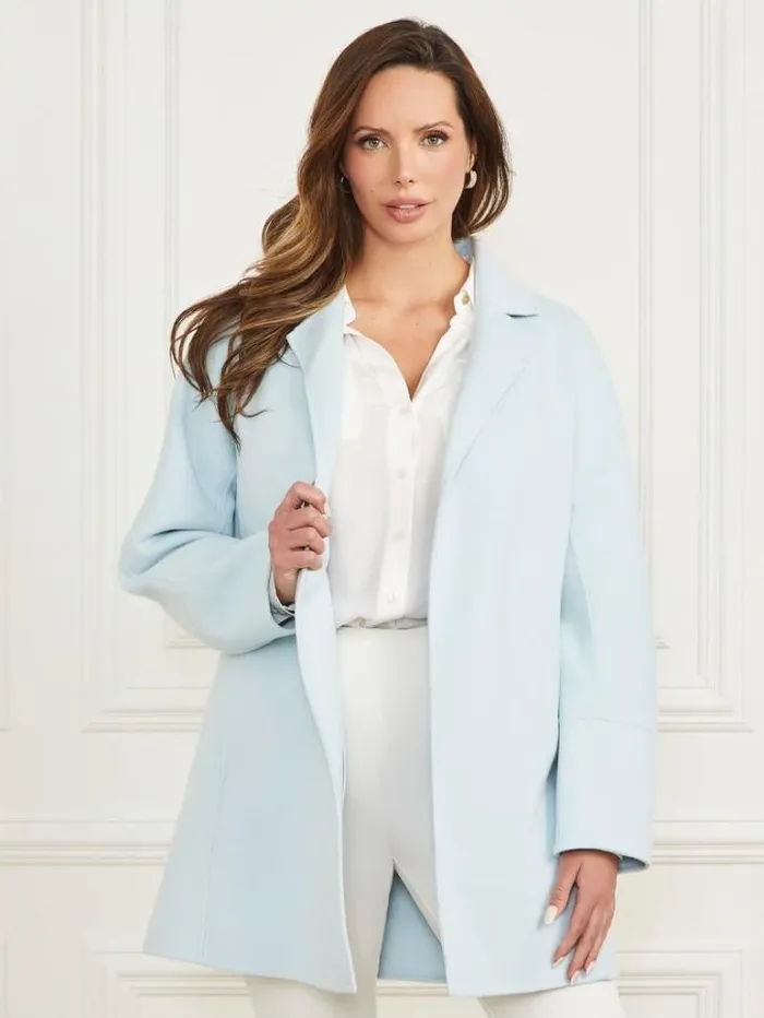 Jackets Women Marciano Maxime Coat Soft Blue