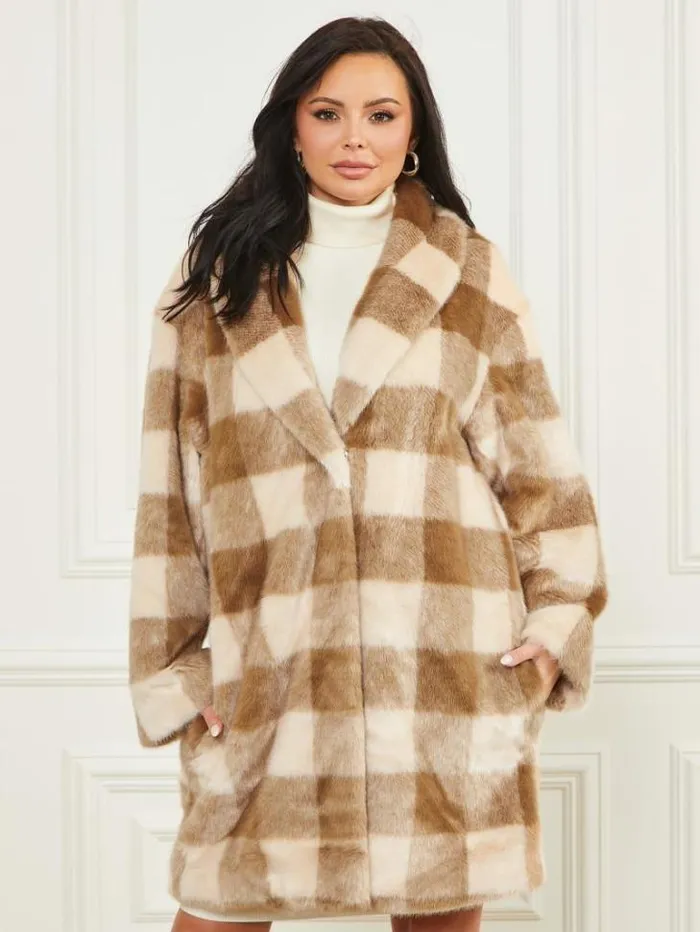Jackets Women Marciano Rochelle Coat Desert Storm And Sugar Sw Jackets Women Marciano Rochelle Coat Desert Storm And Sugar Sw