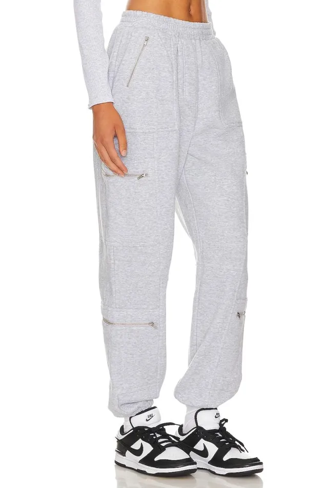 Jaida Pant Heather Grey Women Lovers and Friends Loungewear