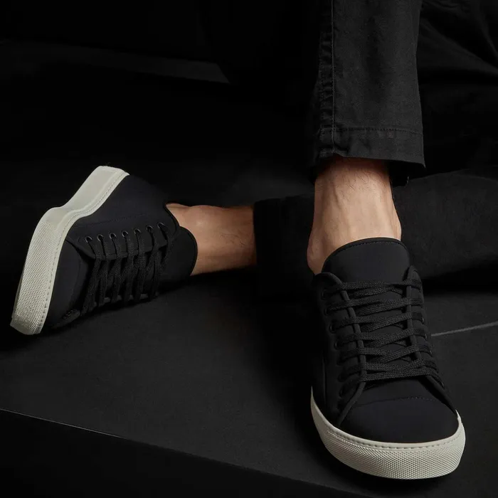 James Perse LaceUps MenSINGLEQUOTEADDEDs Carbon Low Black 8211 Men