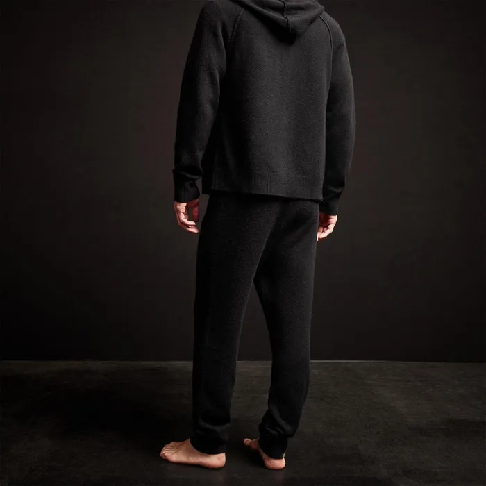 James Perse Lounge Recycled Cashmere Track Pant Black 8211 Men