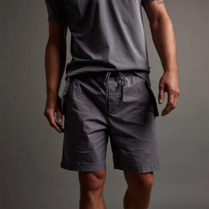 James Perse Shorts Parachute Flight Short Flannel Pigment 8211 Men