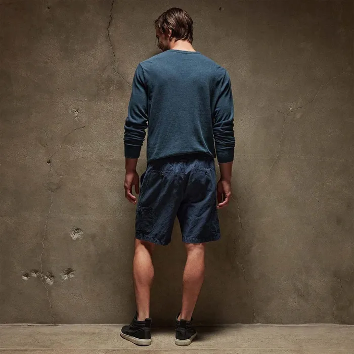 James Perse Shorts Textured Relaxed Short Imperial Pigment 8211 Men