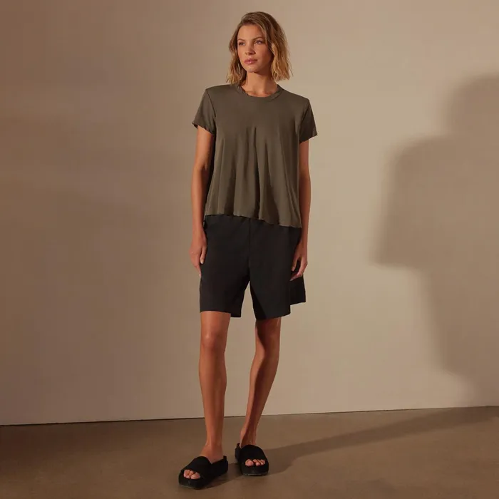 James Perse TShirts High Gauge A Line Tee Palm 8211 Women