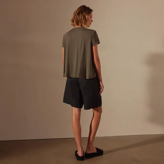 James Perse TShirts High Gauge A Line Tee Palm 8211 Women