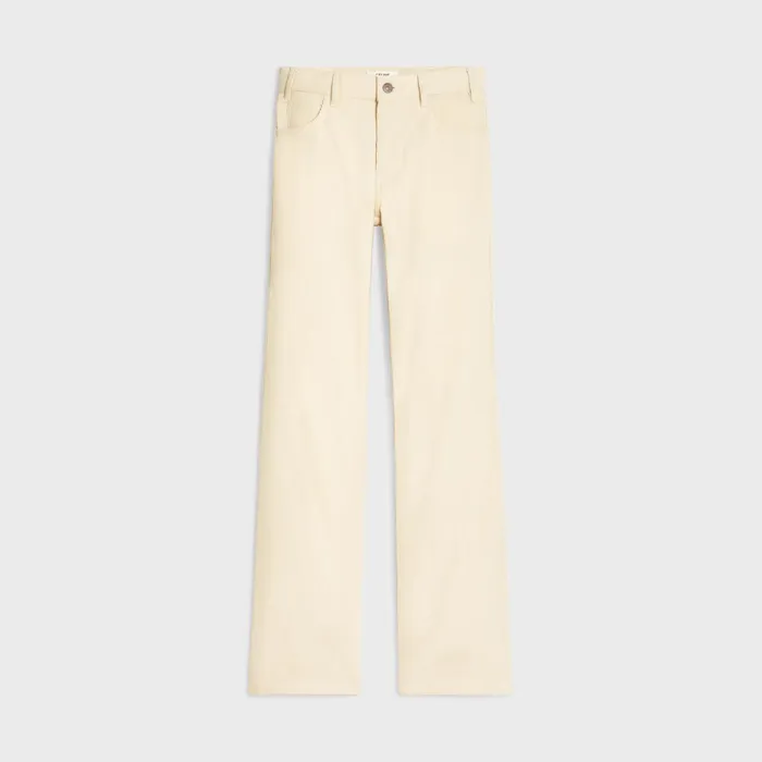 Jane Flared Jeans In Corduroy Raw Wash Women CELINE PANTS AND SHORTS