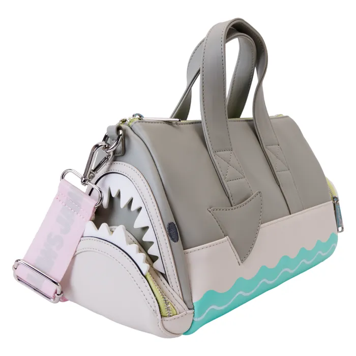 Jaws Glow Crossbody Bag With Coin Bag Unisex Loungefly Bags and Wallets