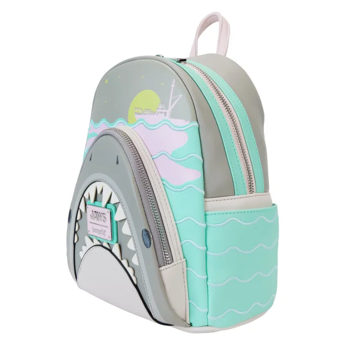 Jaws Glow Mini Backpack Unisex Loungefly Bags and Wallets
