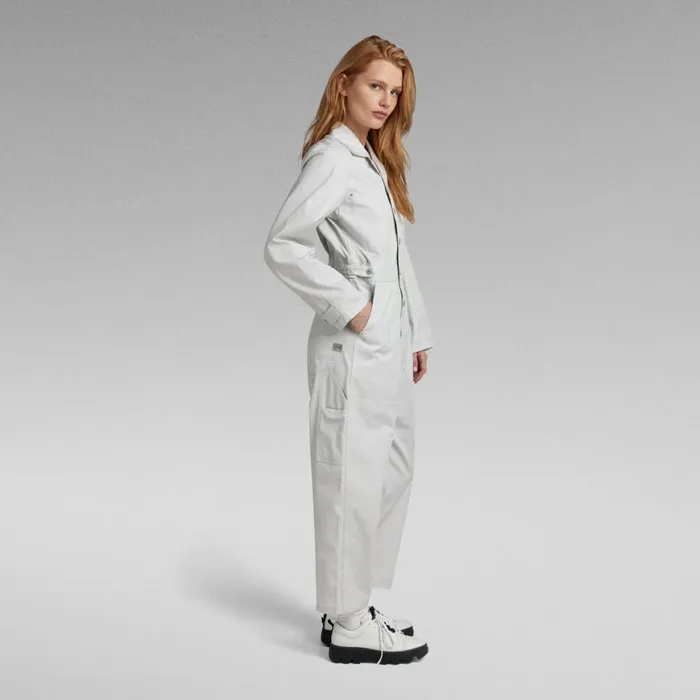 Jumpsuits Women GStar RAW Relaxed Jumpsuit Oyster Mushroom