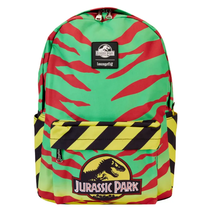 Jurassic Park Tour Vehicle Print Nylon FullSize Backpack Unisex Loungefly Bags and Wallets Jurassic Park Tour Vehicle Print Nylon FullSize Backpack Unisex Loungefly Bags and Wallets