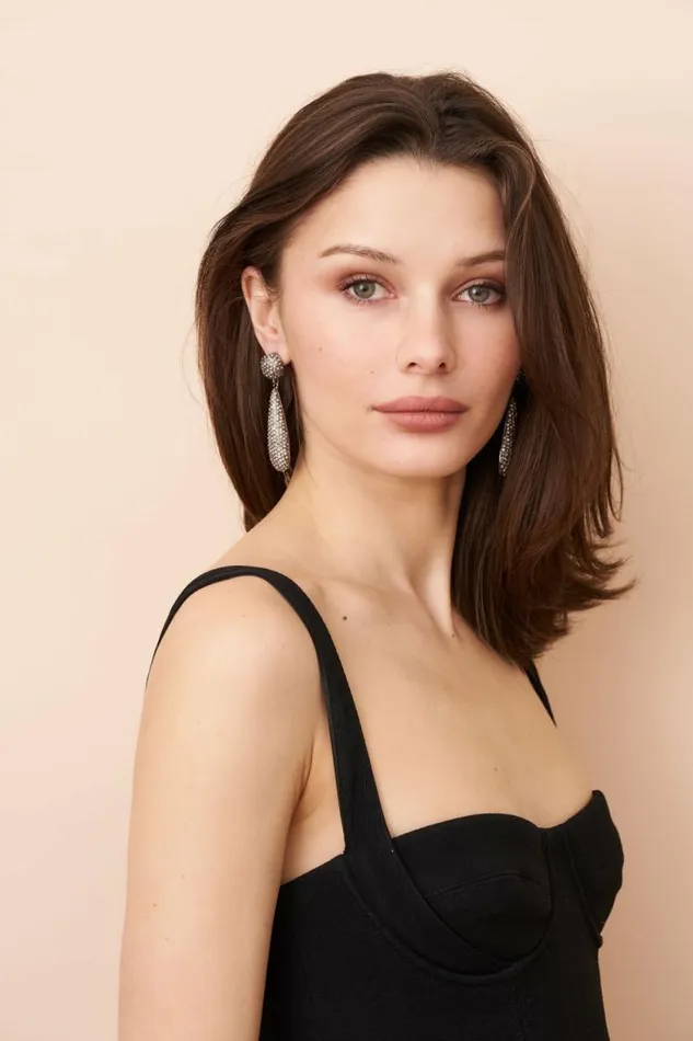 Kenneth Jay Lane Pearl Earrings Women Black Diamond Pave Earrings
