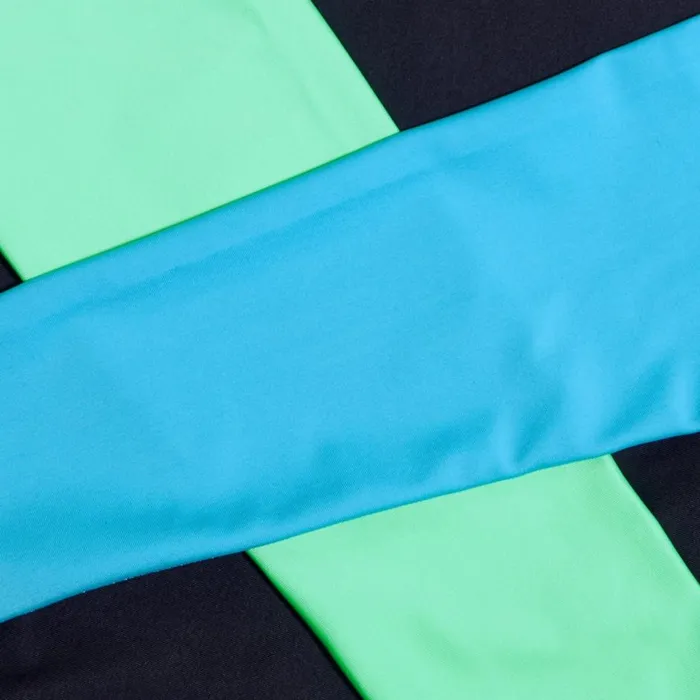 Kids Boy039s Swimwear Speedo Boys Colourblock Rash Top and Jammer SetBlackGreenBlue Kids Boy039s Swimwear Speedo Boys Colourblock Rash Top and Jammer SetBlackGreenBlue