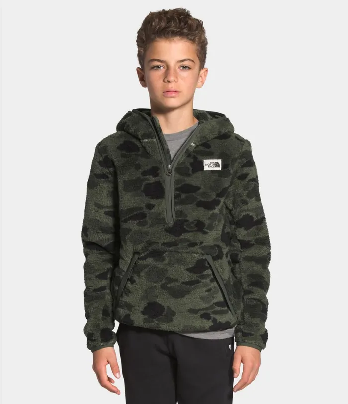 Kids Campshire Hoodie New Taupe Green Duck Camo Print The North Face Jackets and Vests Kids Campshire Hoodie New Taupe Green Duck Camo Print The North Face Jackets and Vests
