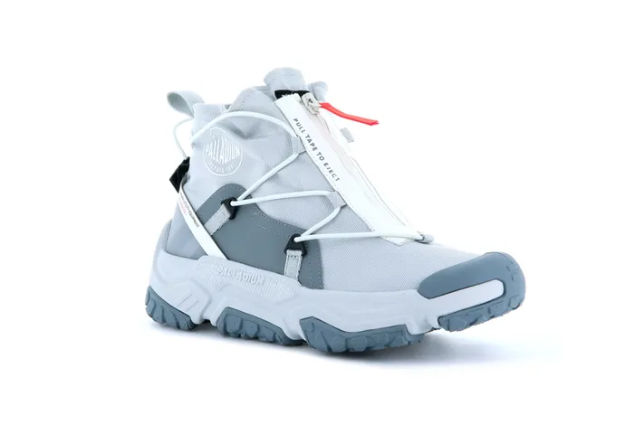 Kids Sneakers PALLADIUM OFFGRID HI ZIP WATERPROOF Glacier Grey Kids Sneakers PALLADIUM OFFGRID HI ZIP WATERPROOF Glacier Grey