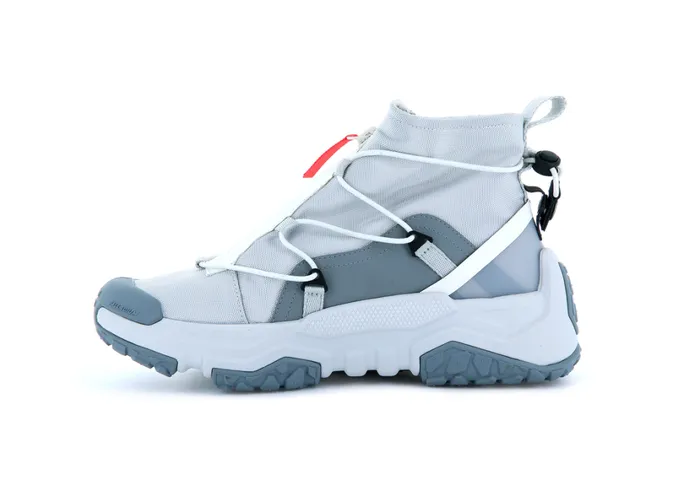Kids Sneakers PALLADIUM OFFGRID HI ZIP WATERPROOF Glacier Grey Kids Sneakers PALLADIUM OFFGRID HI ZIP WATERPROOF Glacier Grey