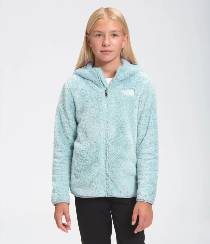 Kids Suave Oso Hoodie Starlight Blue The North Face Fleece