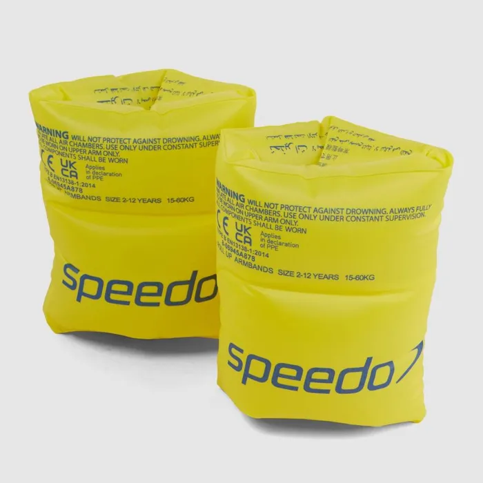 Kids Swimming Aids Speedo Junior Roll Up Armbands Yellow