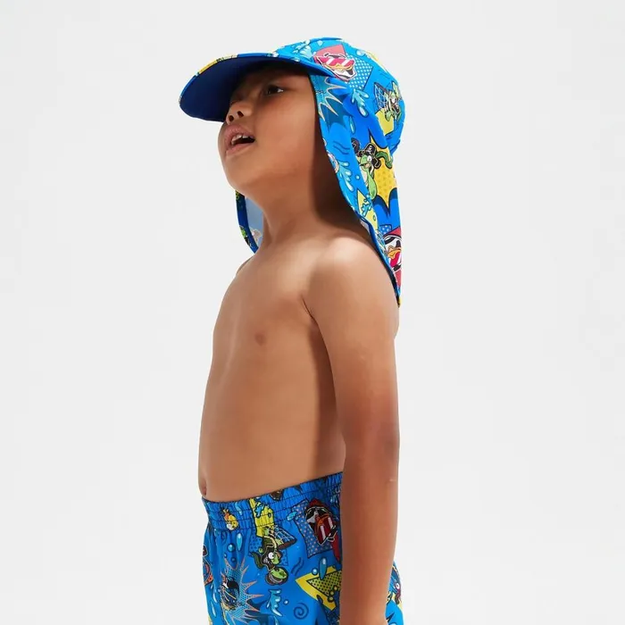 Kids Swimwear Speedo Infant Boy039s Learn To Swim Sun Protection Hat Blue