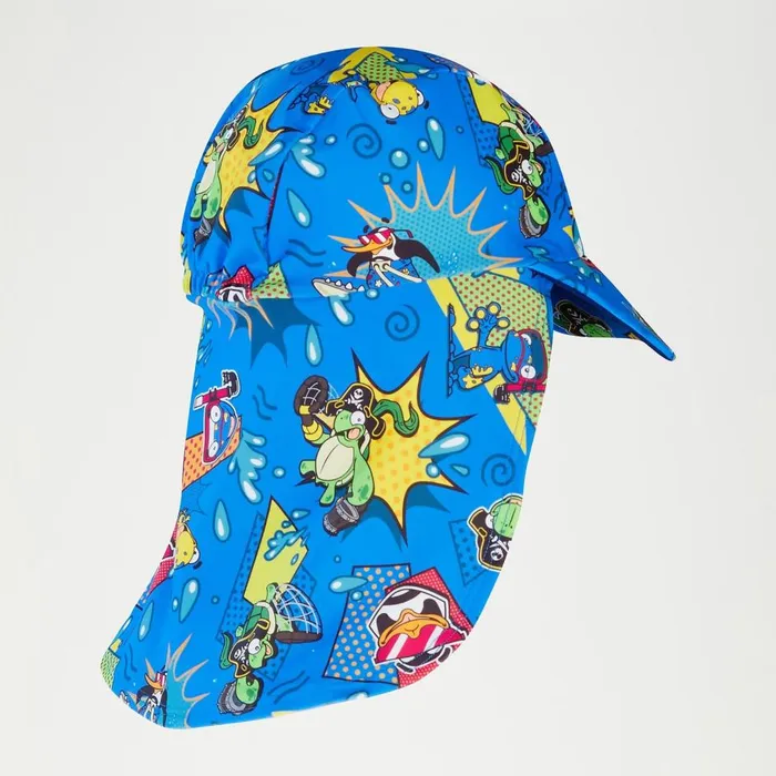 Kids Swimwear Speedo Infant Boy039s Learn To Swim Sun Protection Hat Blue