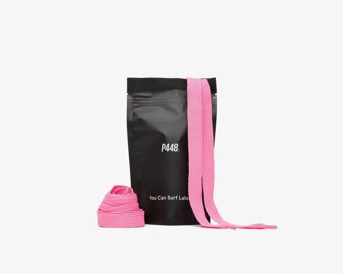 Laces and Accessories WomensMens P448 Shoelaces Pink