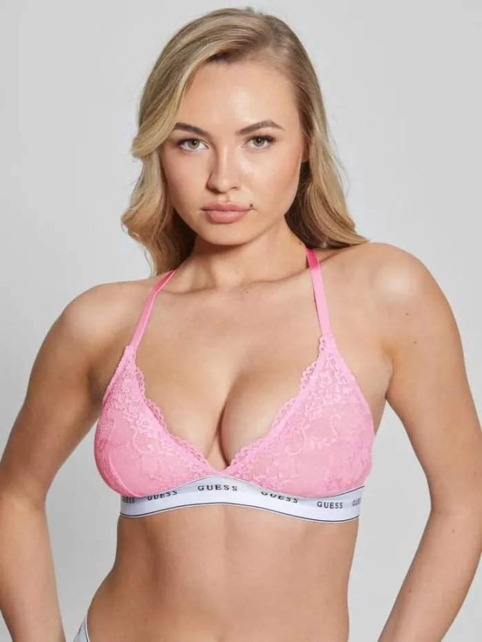 Lingerie Women Marciano Belle Lace Triangle Bra Pinky Flower