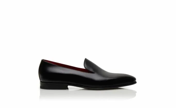 Loafers Men Manolo Blahnik DJANBlack Calf Leather Loafers Loafers Men Manolo Blahnik DJANBlack Calf Leather Loafers