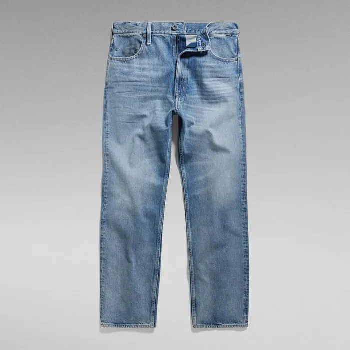 Loose Men GStar RAW Type 49 Relaxed Straight Jeans Sun Faded Air Force Blue