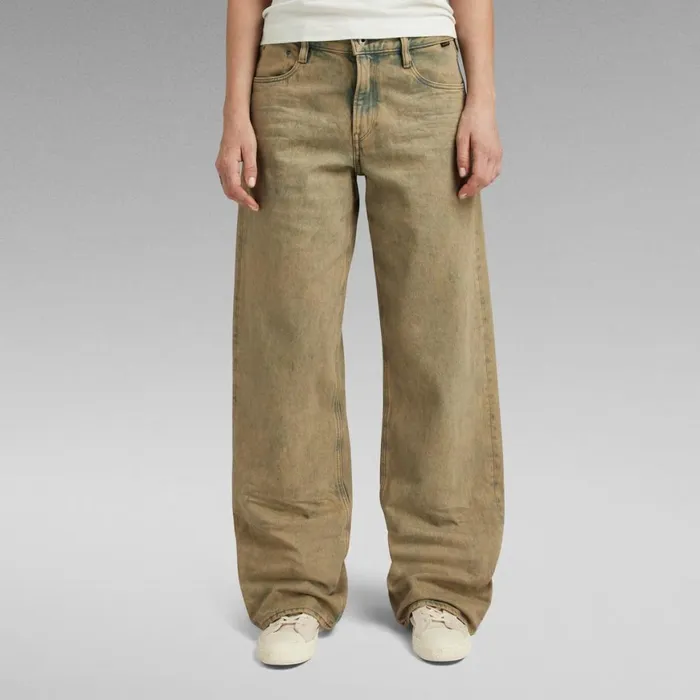 Loose Women GStar RAW Judee Low Waist Loose Jeans Faded Sandstorm