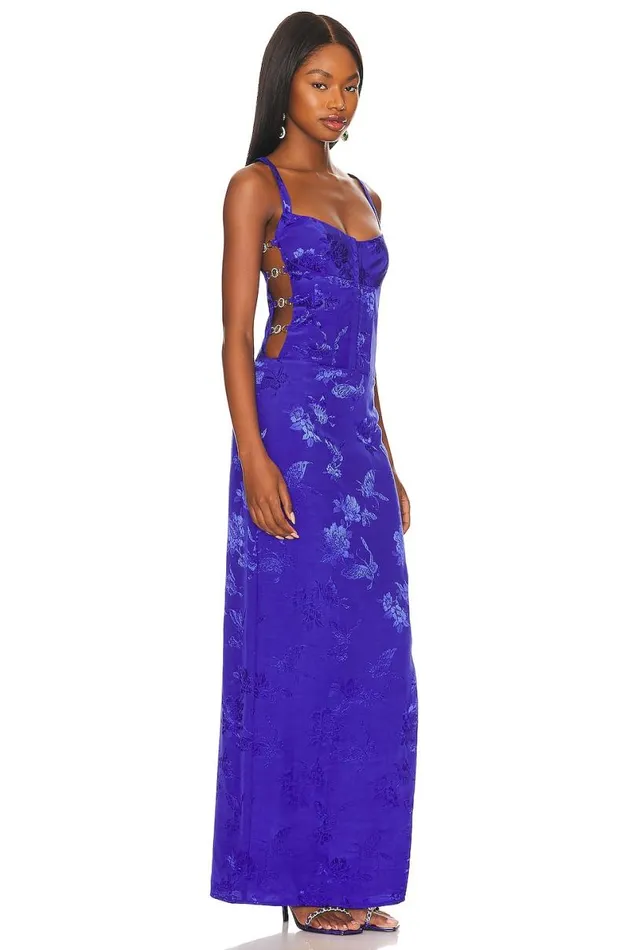 Lovers Friends Bellevue Gown Purple Women Lovers and Friends Dresses