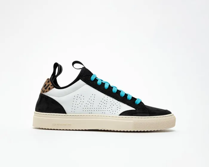 Low Tops Mens P448 Sohosocks BlackLeopard