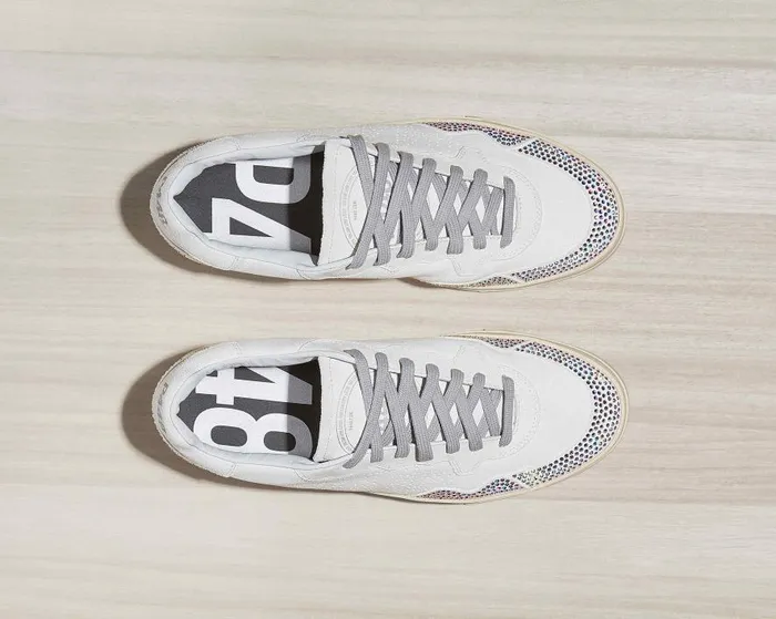 Low Tops Womens P448 Bali WhiteStrass