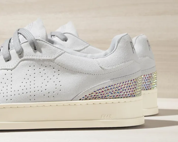 Low Tops Womens P448 Bali WhiteStrass